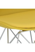 Krzesło Norden DSR PP żółte 1610 - Intesi
